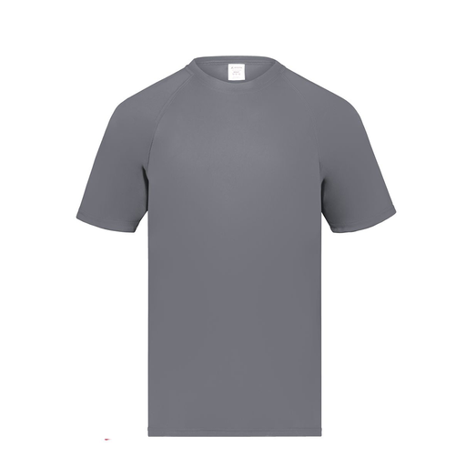 [2791.059.S-LOGO1] Youth Smooth Sport T-Shirt (Youth S, Gray, Logo 1)