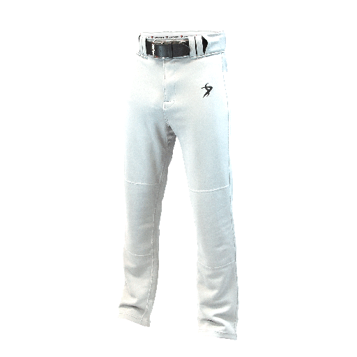 [DUN-BBPT-PER-LNG-WH-YXS-NEL] Sharkskin Pro Baseball Pants - Long (Youth XS, White)