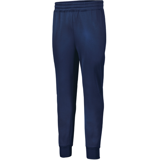 [5566.065.XS-LOGO1] Men's PERFORMANCE FLEECE JOGGER (Adult XS, Navy, Logo 1)