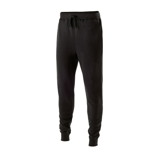 [229548.080.XS-LOGO1] Men's 60/40 Fleece Jogger (Adult XS, Black, Logo 1)